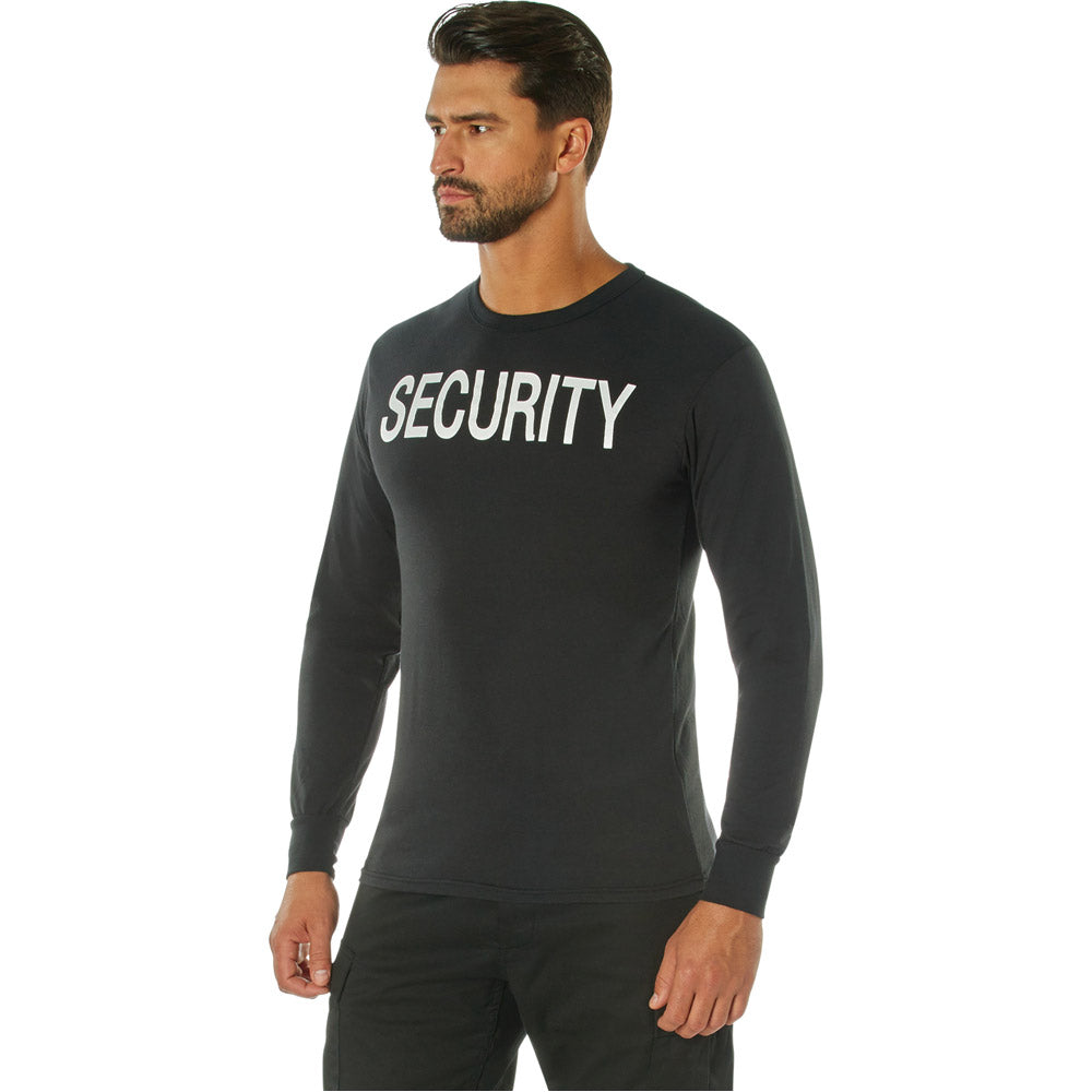 Double-Sided Long Sleeve Security T-Shirt