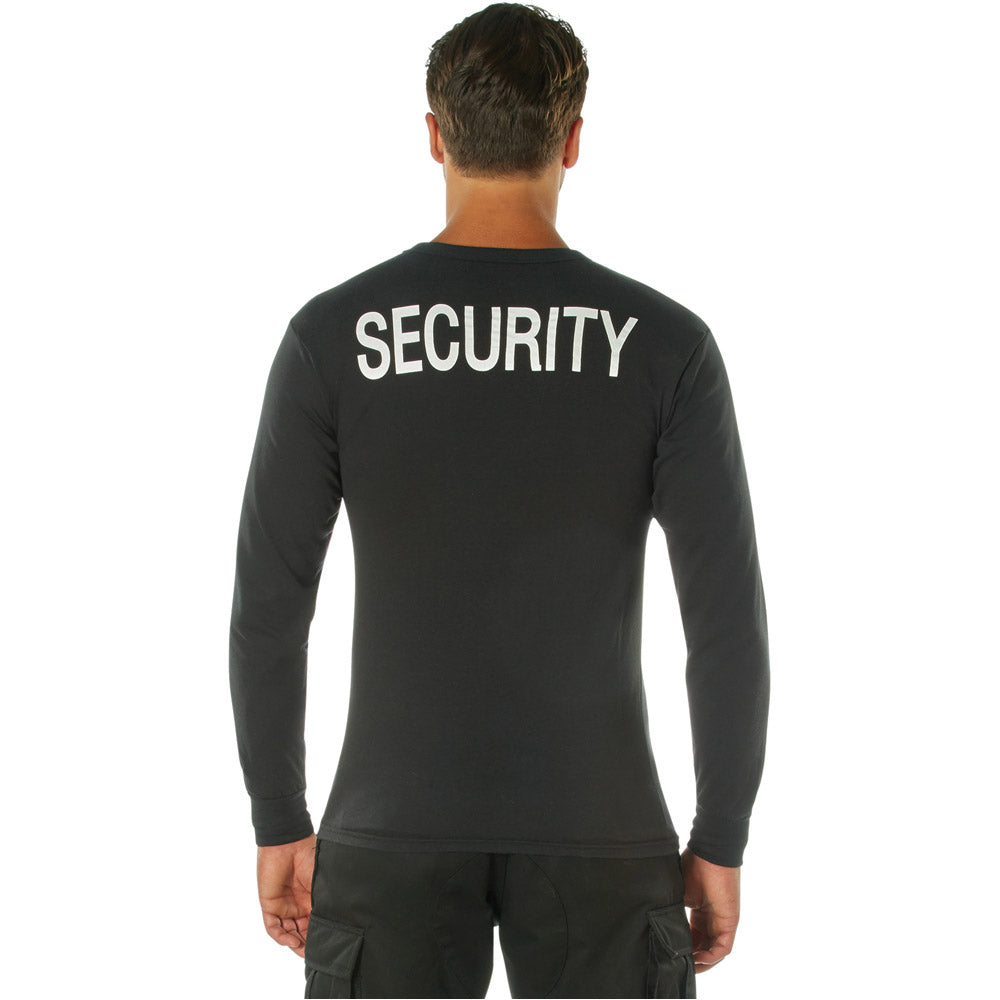 Double-Sided Long Sleeve Security T-Shirt