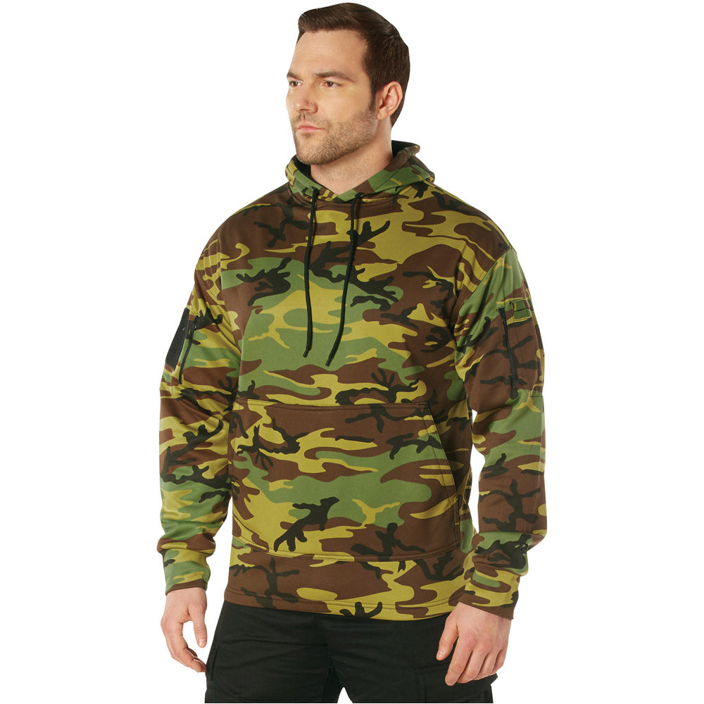 Camo Concealed Carry Hooded Sweatshirt