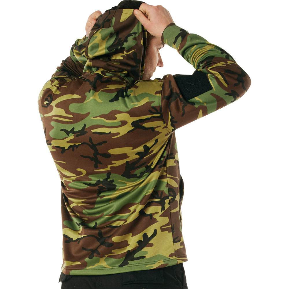 Camo Concealed Carry Hooded Sweatshirt