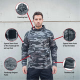 Camo Concealed Carry Hooded Sweatshirt