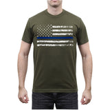 Thin Blue Line American Flag T-shirt