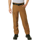 Rothco Active Flex Fleece Lined Cotton Canvas Work Pants