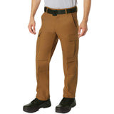 Rothco Active Flex Fleece Lined Cotton Canvas Work Pants