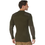 Olive Drab Acrylic Crew Neck Military Commando Sweater