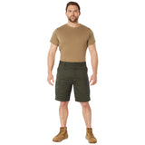 Olive Drab Military Style BDU Cargo Shorts