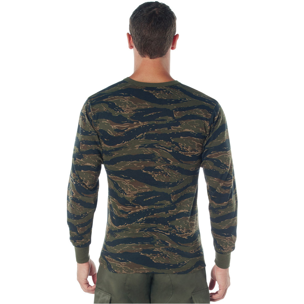 Tiger Stripe Camo Long Sleeve T-Shirt