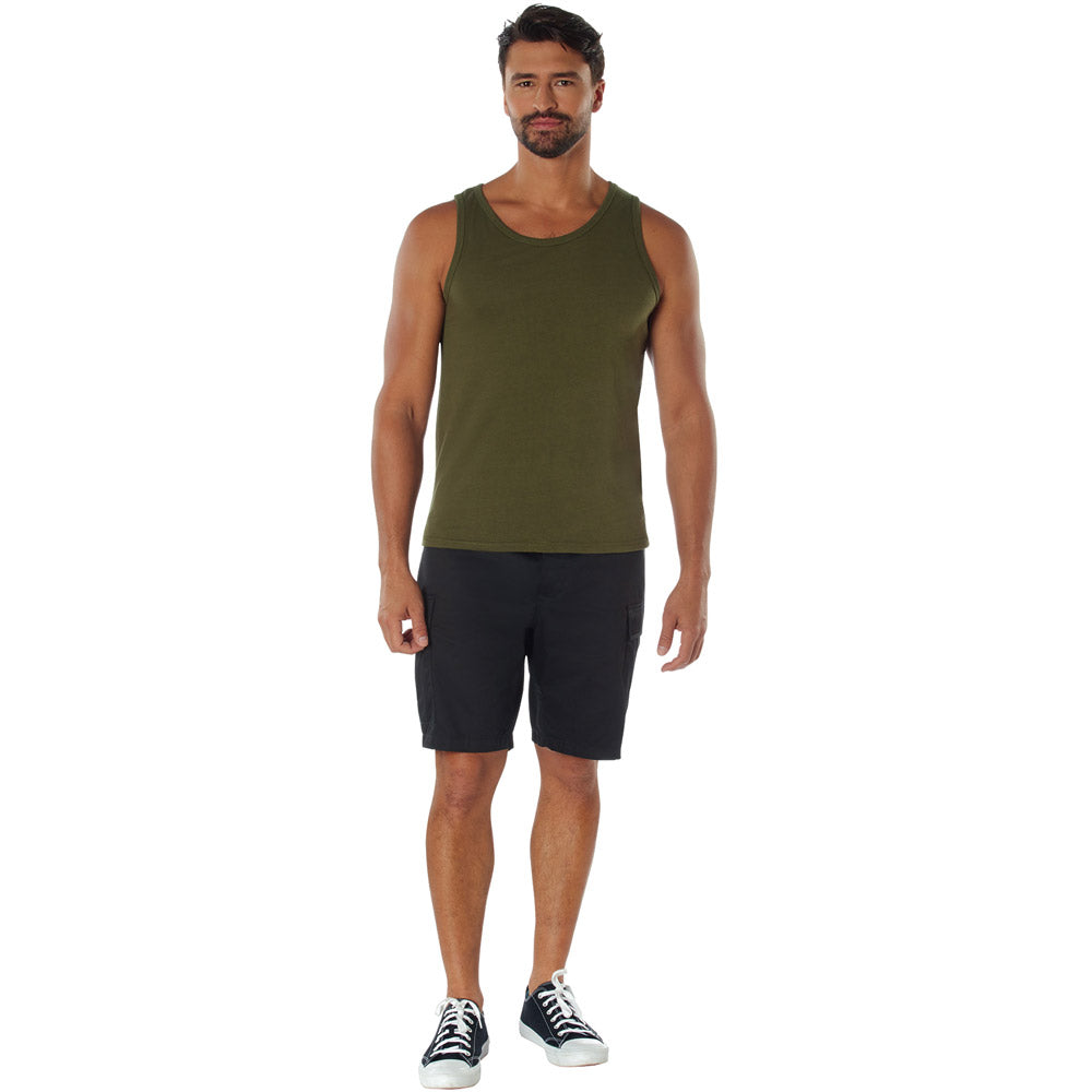 Military Olive Drab Tank Top Shirt