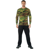 Woodland Camo Long Sleeve T-Shirt