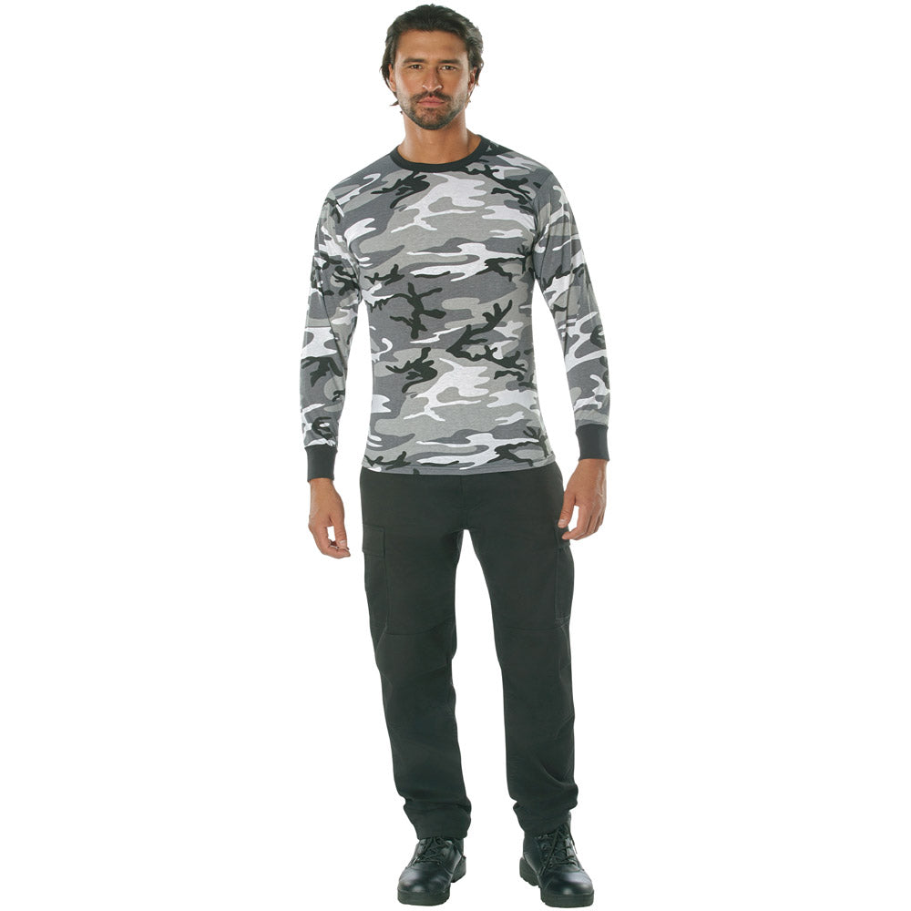 City Camo Long Sleeve T-Shirt