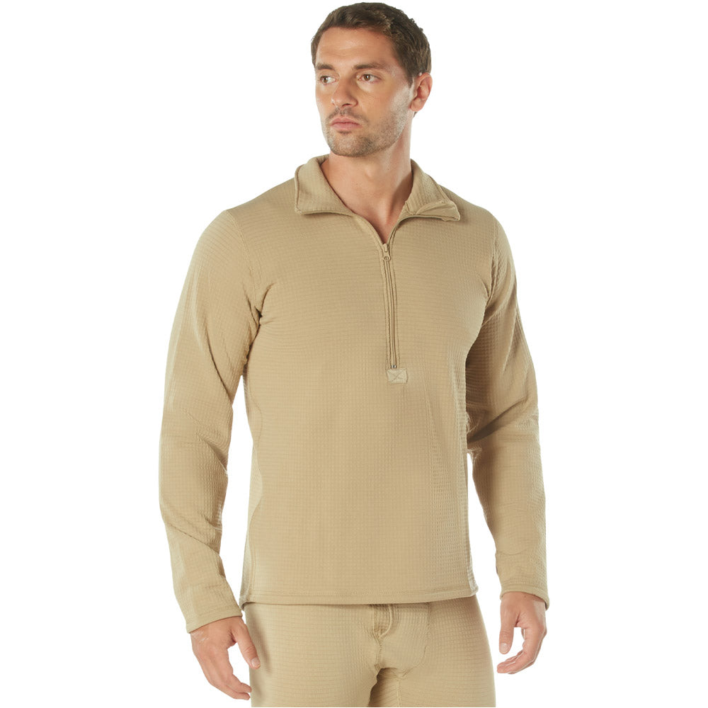 Basic Issue Sand Gen III Level 2 Military Thermal Zip Top