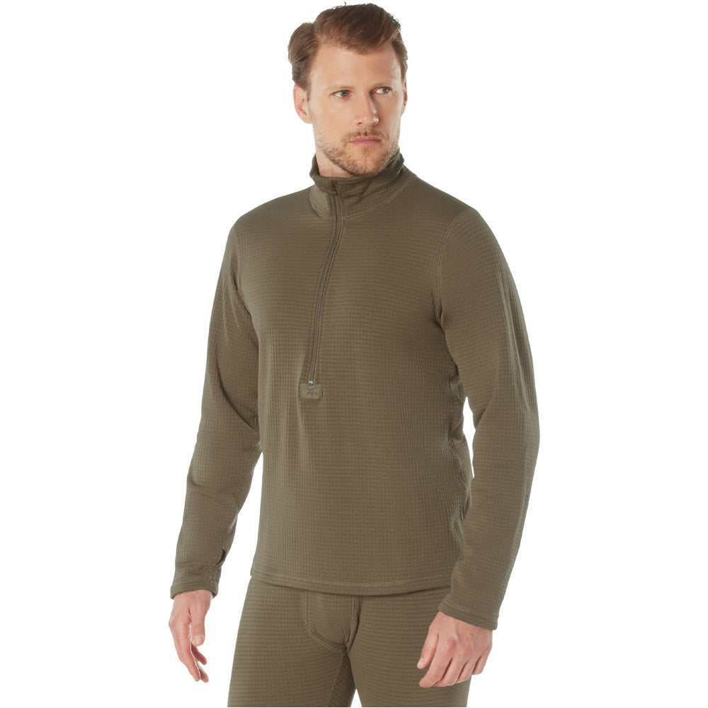 Basic Issue Gen III Military Coyote Thermal Zip Top