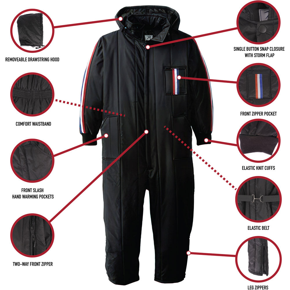 Ski & Rescue One-Piece Insulated Snow Suit