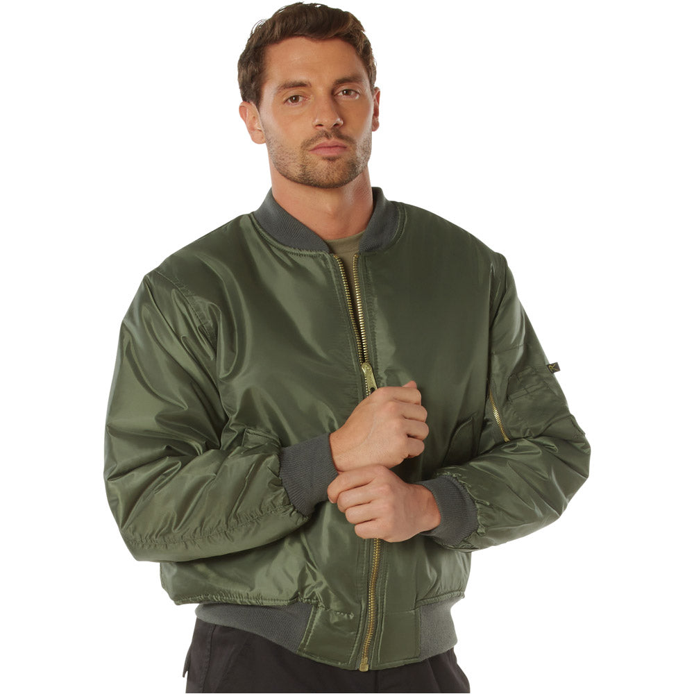 Sage Green MA-1 Flight Jacket