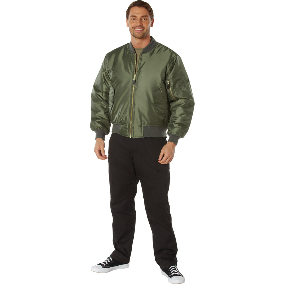 Sage Green MA-1 Flight Jacket