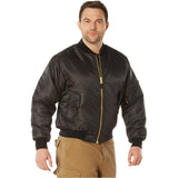 Black MA-1 Military Flight Jacket