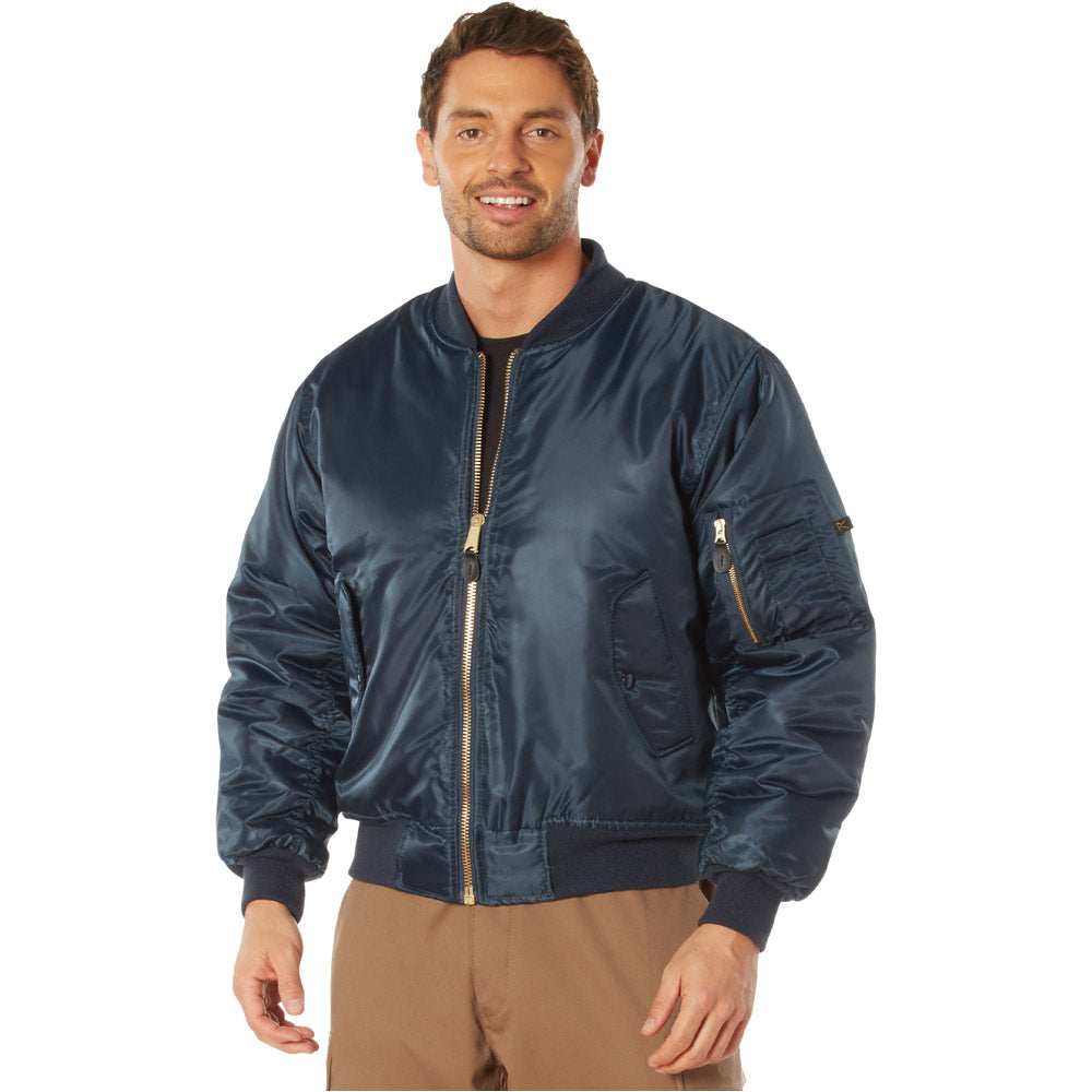 Navy Blue MA-1 Flight Jacket Navy Blue MA-1 Flight Jacket