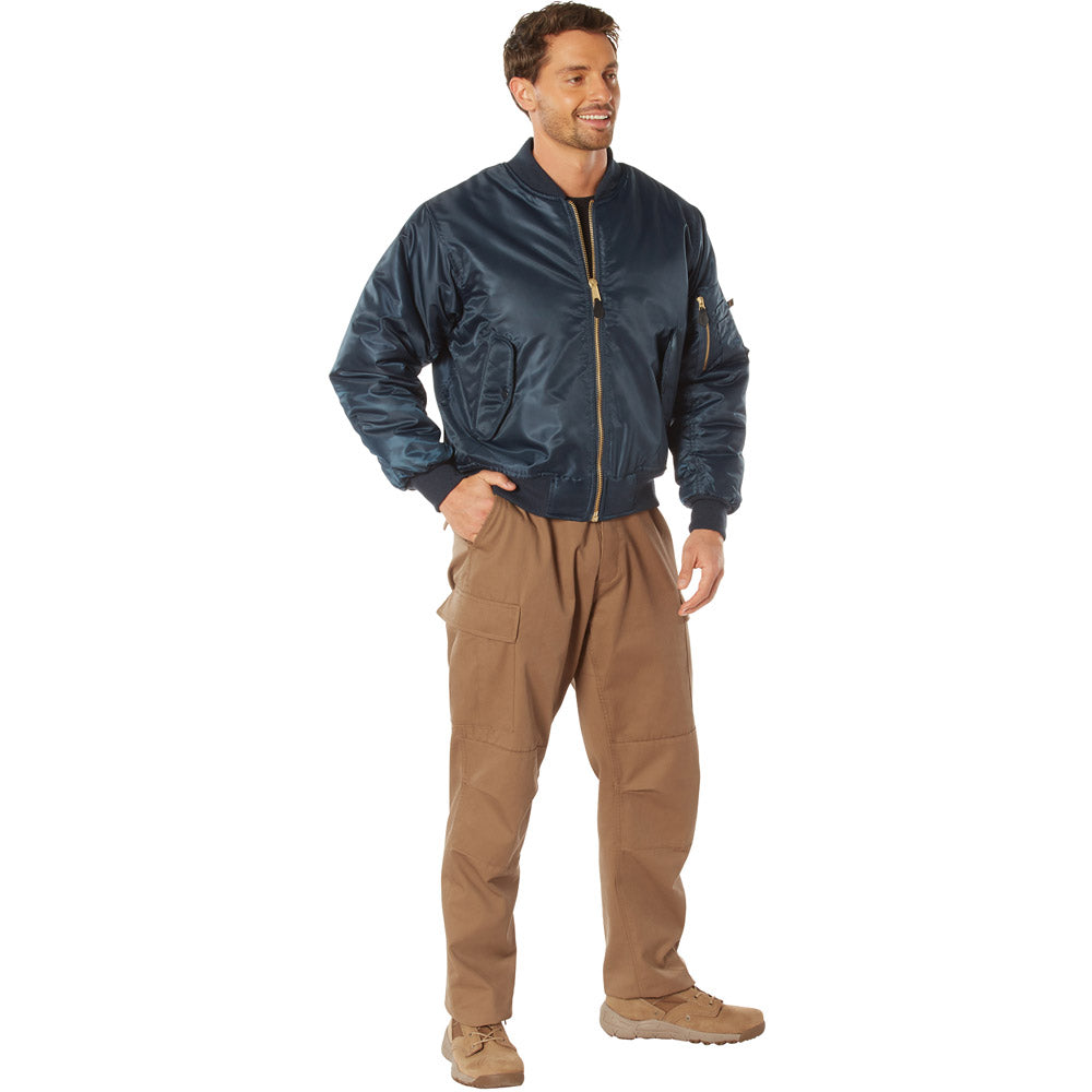 Navy Blue MA-1 Flight Jacket Navy Blue MA-1 Flight Jacket