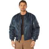 Navy Blue MA-1 Flight Jacket