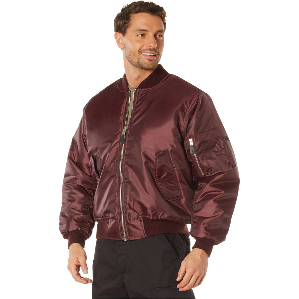 MA-1 Maroon Flight Jacket