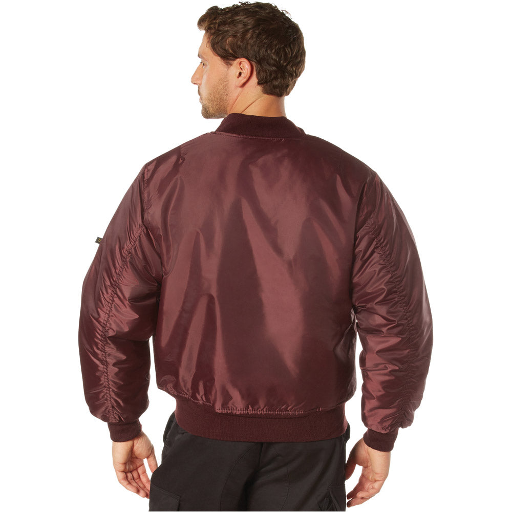 MA-1 Maroon Bomber Jacket