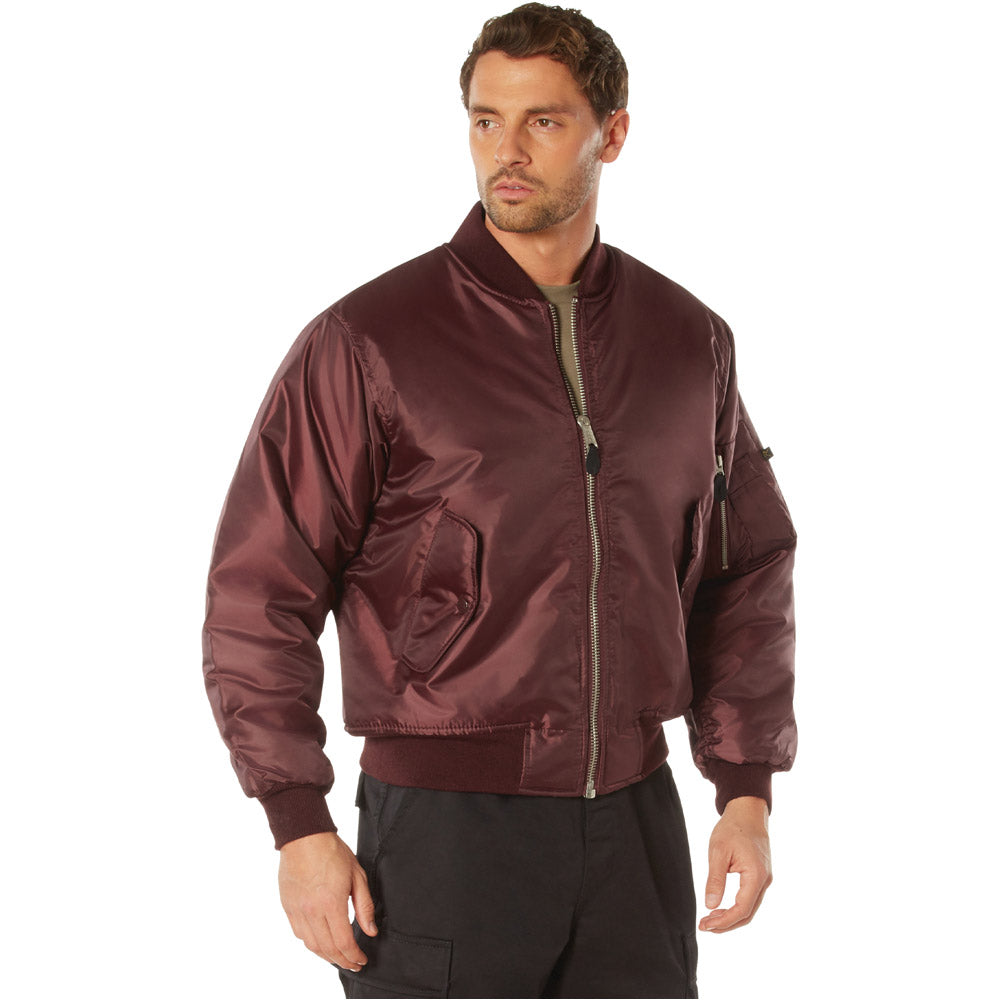 MA-1 Maroon Flight Jacket