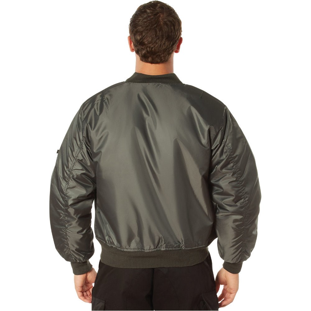 CAPTAINS HELM　#CITY FOG MA-1 COAT Basic Issue Gunmetal Grey MA-1 Pilot's Flight Jacket