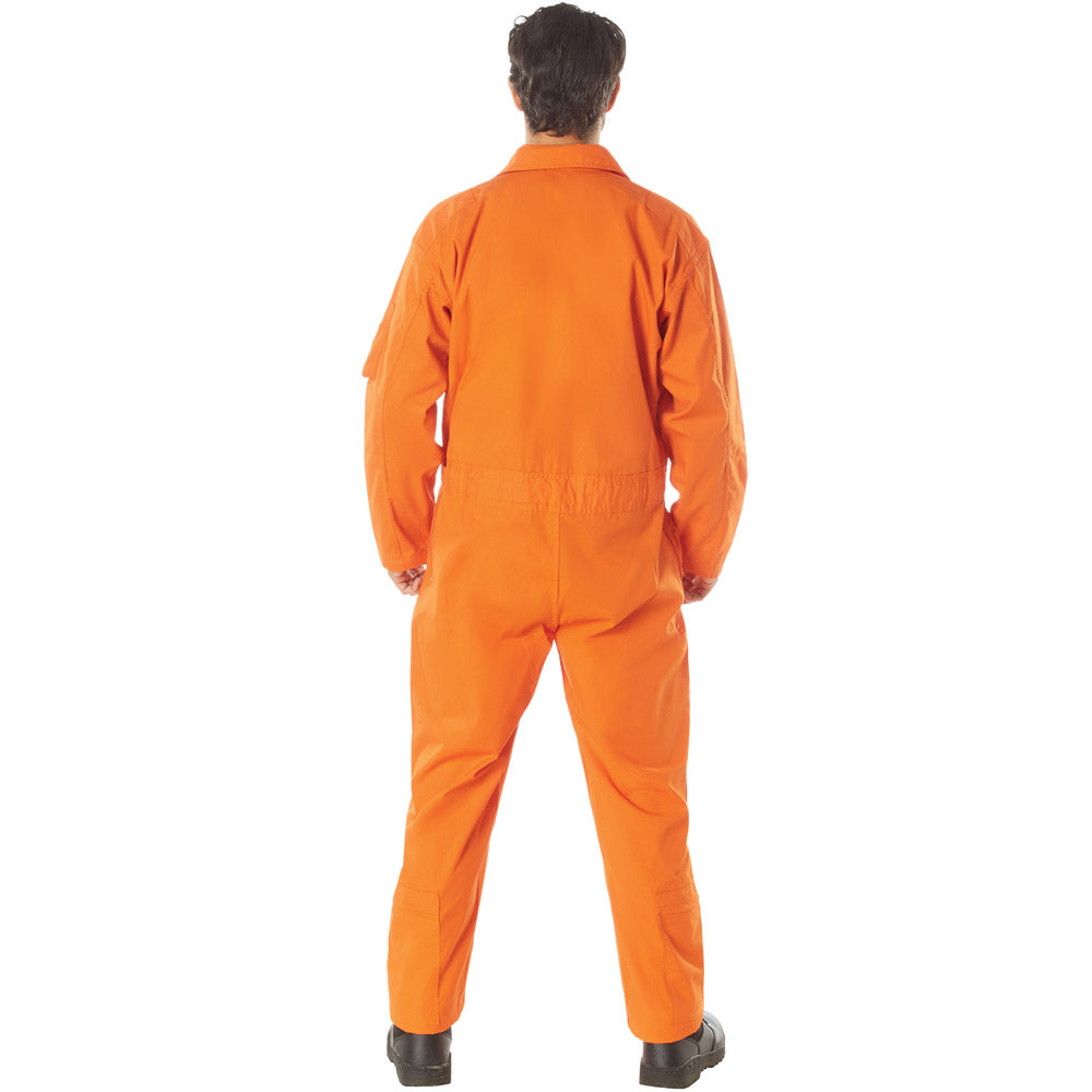 Orange Military Style Work Coveralls