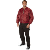 Red MA-1 Flight Jacket