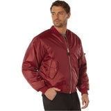 Red MA-1 Flight Jacket