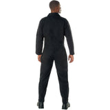 Black Military Style Work Coveralls