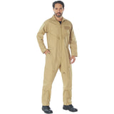 Khaki Military Style Flightsuit