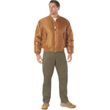 Work Brown MA-1 Military Flight Jacket