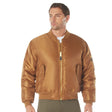 Work Brown MA-1 Military Flight Jacket