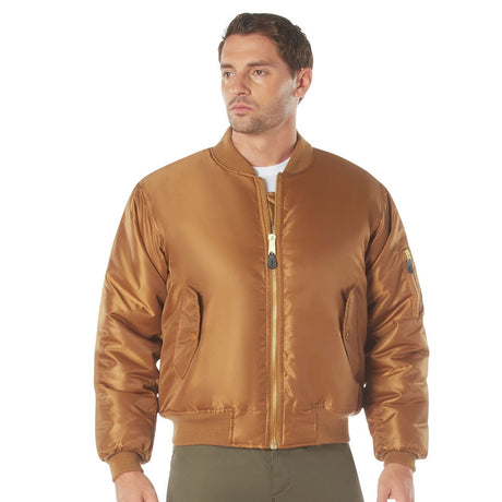 Work Brown MA-1 Military Flight Jacket