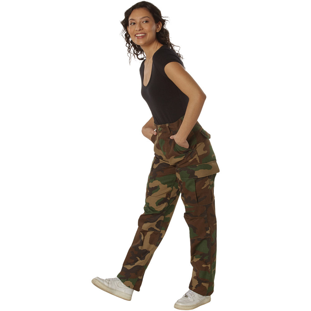 Woodland Camouflage Basic BDU Military Cargo Pants