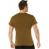 Solid Color Cotton Military T-Shirt