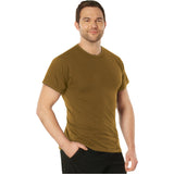 Solid Color Cotton Military T-Shirt