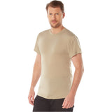 Solid Color Cotton Military T-Shirt