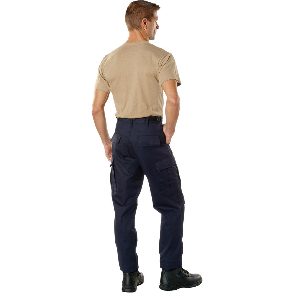 Midnight Blue Basic BDU Military Cargo Pants