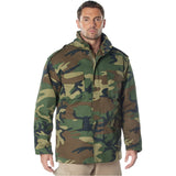 Woodland Camo M-65 Field Jacket with Liner