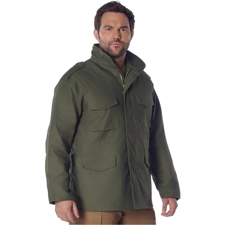 Olive Drab M-65 Field Jacket with Liner