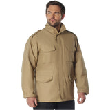 Khaki M-65 Field Jacket with Liner