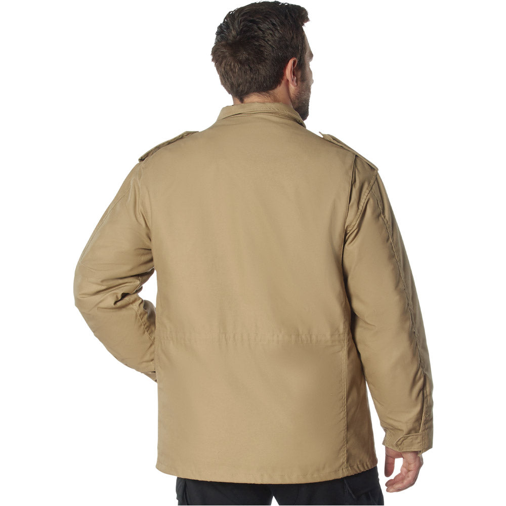 Khaki M-65 Field Jacket with Liner