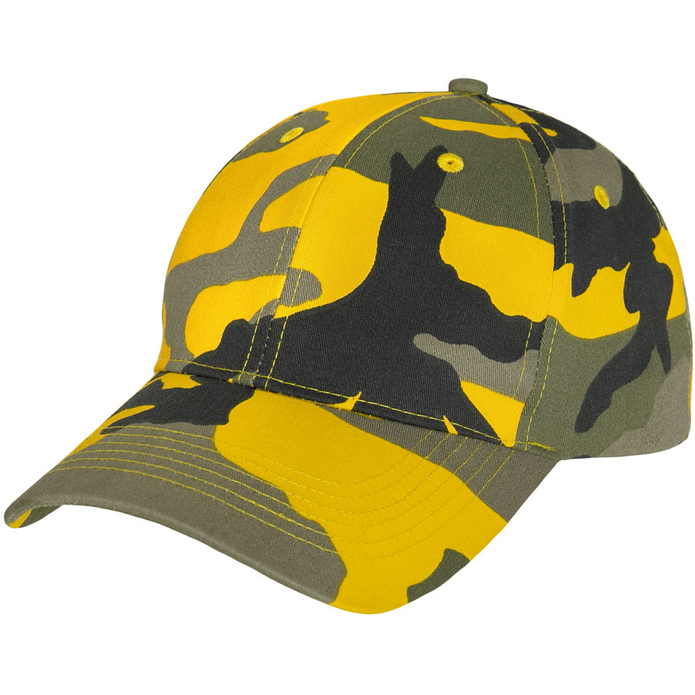 Low Profile Camouflage Baseball Cap