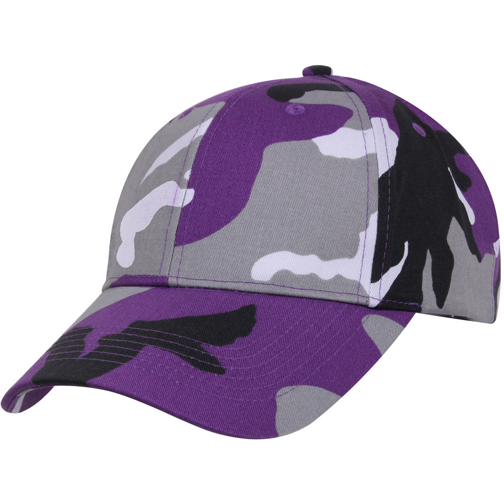 Low Profile Camouflage Baseball Cap