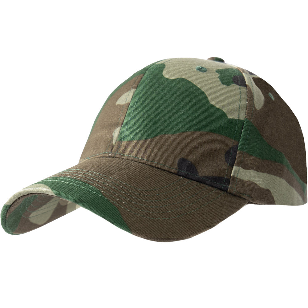 Low Profile Camouflage Baseball Cap