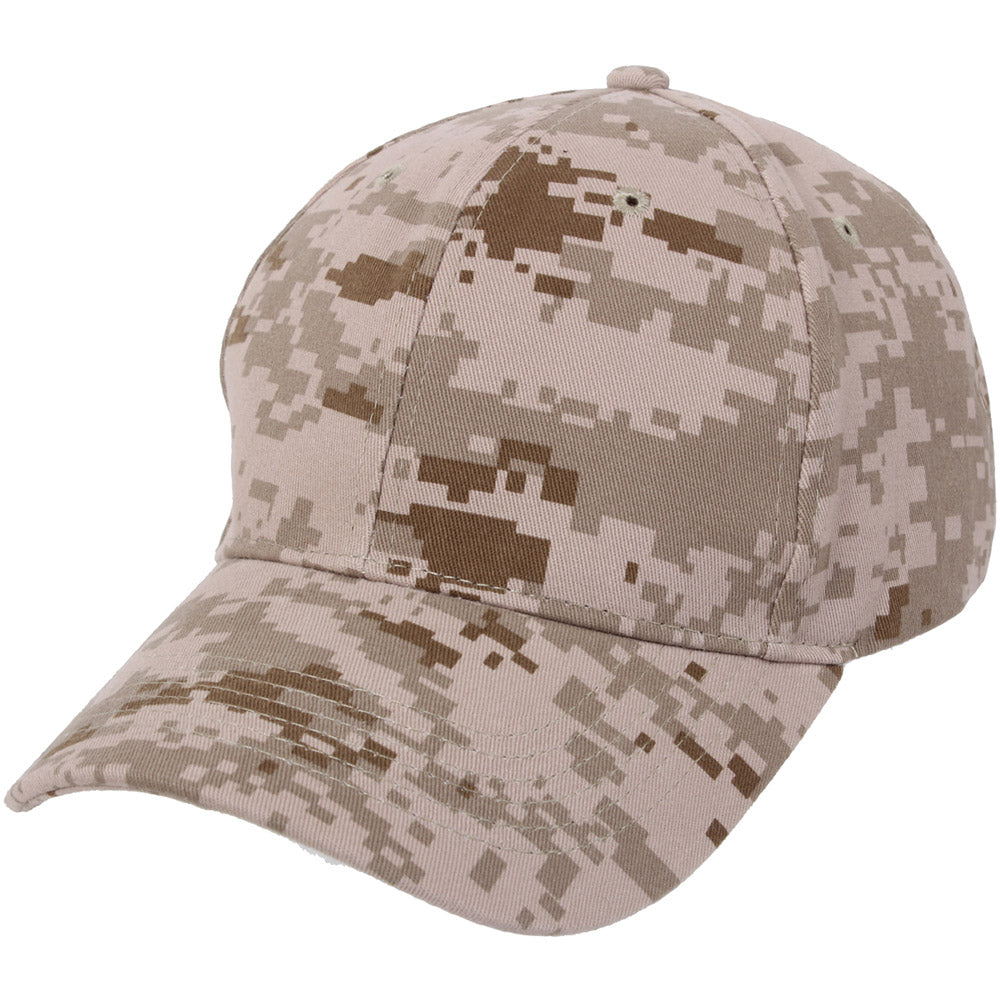 Low Profile Camouflage Baseball Cap