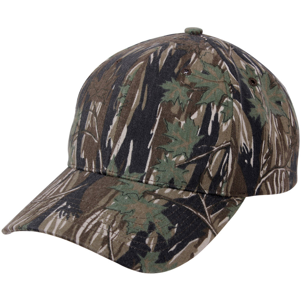 Low Profile Camouflage Baseball Cap