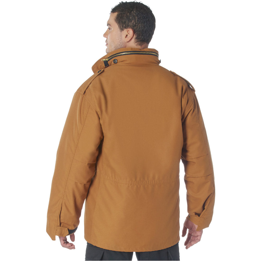 Work Brown M-65 Field Jacket with Liner